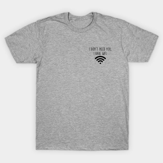 Wifi T-Shirt by linarangel